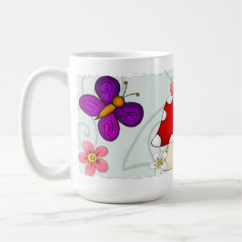 Frosch im Frühling Kaffeetasse