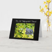 Frosch im Garten Karte (Gelbe Blume)