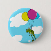 Frosch im Himmel Button (Vorderseite)