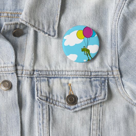 Frosch im Himmel Button (Beispiel)
