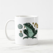 Frosch im Teich Kaffeetasse (Links)