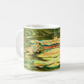 Frosch im Teich - Kaffeetasse (Vorderseite Links)