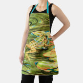 Frosch im Teich - Schürze (InSitu)