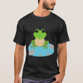 Frosch im Teich T-Shirt (Vorderseite)