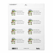 Frosch im Wissenschafts-Labrador (Vorne)