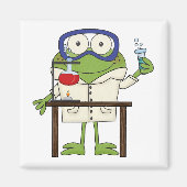 Frosch im Wissenschafts-Labrador Magnet (Vorne)