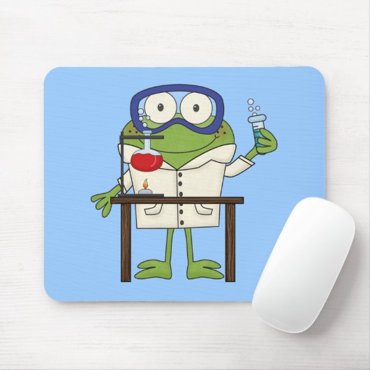 Frosch im Wissenschafts-Labrador Mousepad (Mit Mouse)