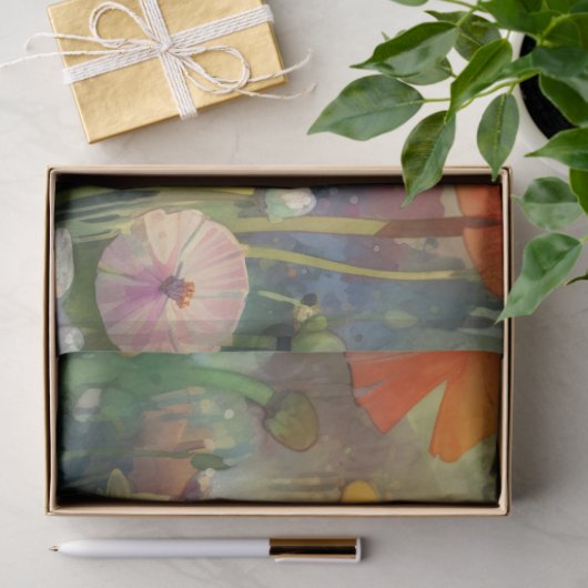 Frosch in Aquarell 2 Decoupage Paper Seidenpapier (Geschenk)