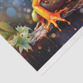 Frosch in Aquarellfarben 1 Dekoupage Paper Seidenpapier (Ausschnitt)