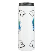 Frosch in der Badewanne New Me Thermosbecher (Rückseite)