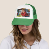 Frosch in der Bibliothek Truckerkappe (Beispiel)