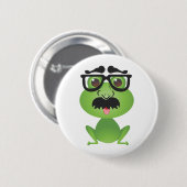 Frosch in der Verkleidung Button (Vorne & Hinten)