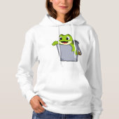Frosch in Eimer Hoodie (Vorderseite)