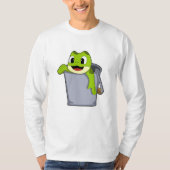 Frosch in Eimer T-Shirt (Vorderseite)