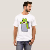 Frosch in Eimer T-Shirt (Vorne ganz)