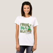 Frosch in einem Anzugs-T - Shirt (verschieden) (Vorne ganz)
