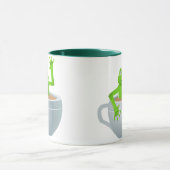 Frosch in einem Tee Tasse (Zentrum)