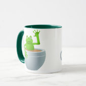 Frosch in einem Tee Tasse (Vorderseite Links)
