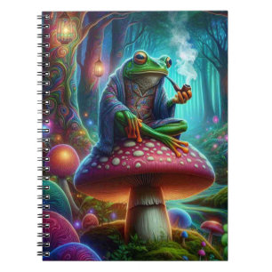 Frosch in Gedanken  Notizblock