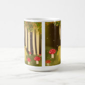 Frosch in magischer Natur Kaffeetasse (Mittel)