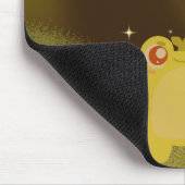 Frosch in magischer Natur Mousepad (Ecke)