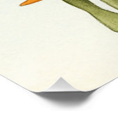 Frosch-in-Not-Plakat Poster (Ecke)