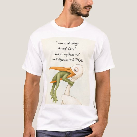 Frosch in Not T-Shirt (Vorderseite)