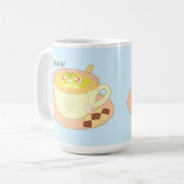Frosch in Tasse Tee (Vorderseite Links)