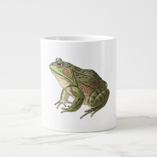 Frosch Jumbo-Tasse (Vorderseite)