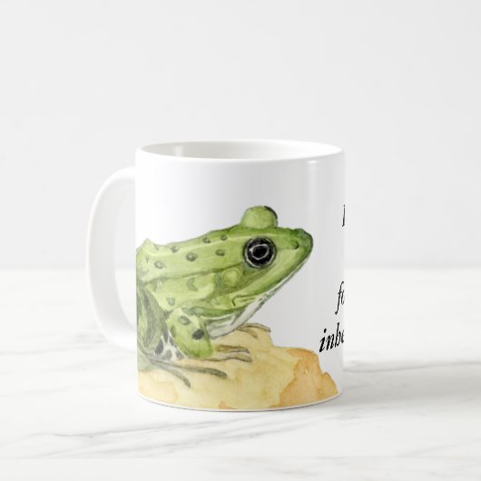Frosch Kaffeetasse (Vorderseite Links)