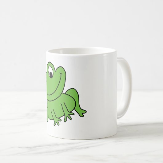 Frosch Kaffeetasse (VorderseiteRechts)