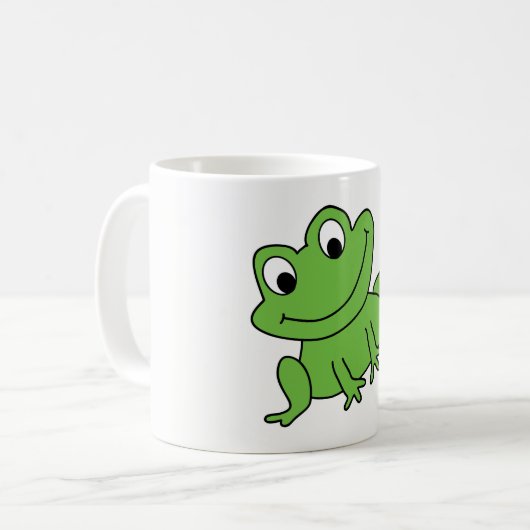 Frosch Kaffeetasse (Vorderseite Links)