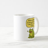 Frosch Kaffeetasse (VorderseiteRechts)