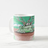Frosch Kaffeetasse (Vorderseite Links)