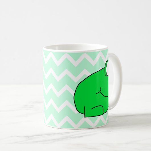 Frosch Kaffeetasse (VorderseiteRechts)