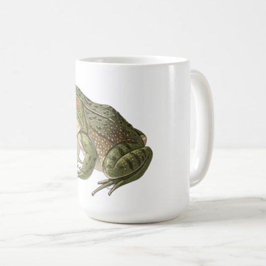 Frosch Kaffeetasse (VorderseiteRechts)