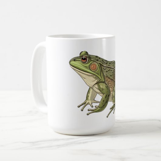 Frosch Kaffeetasse (Vorderseite Links)