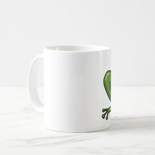 Frosch Kaffeetasse (Vorderseite Links)