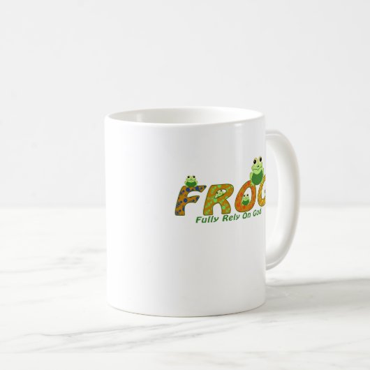 FROSCH KAFFEETASSE (VorderseiteRechts)