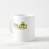 FROSCH KAFFEETASSE (Vorderseite Links)