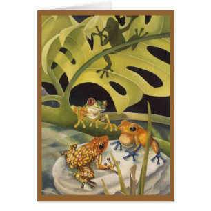 Frosch-Karte (freier Raum)