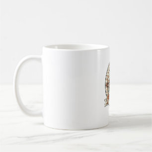 Frosch Katze Frogcore Katze Vintage Vektor Art Shi Kaffeetasse