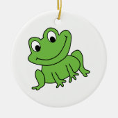 Frosch Keramik Ornament (Vorne)