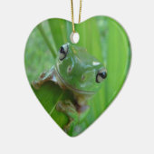 Frosch Keramik Ornament (Links)