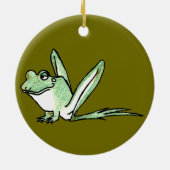 Frosch Keramik Ornament (Hinten)