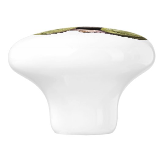 Frosch Keramikknauf (Seitenansicht)