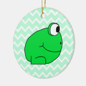 Frosch Keramikornament (Links)