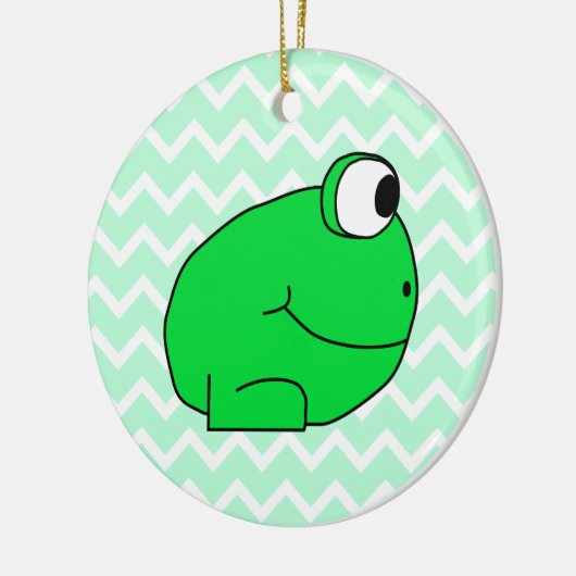 Frosch Keramikornament (Links)