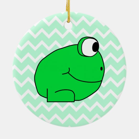 Frosch Keramikornament (Hinten)