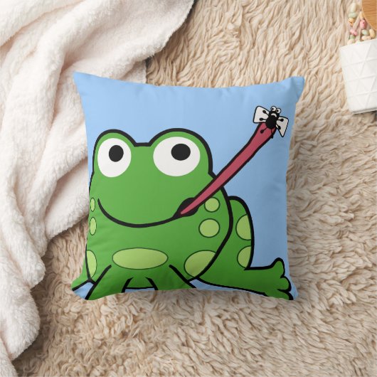 Frosch Kissen (Decke)